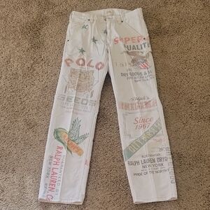 Polo by Ralph Lauren Graphic Print Pants